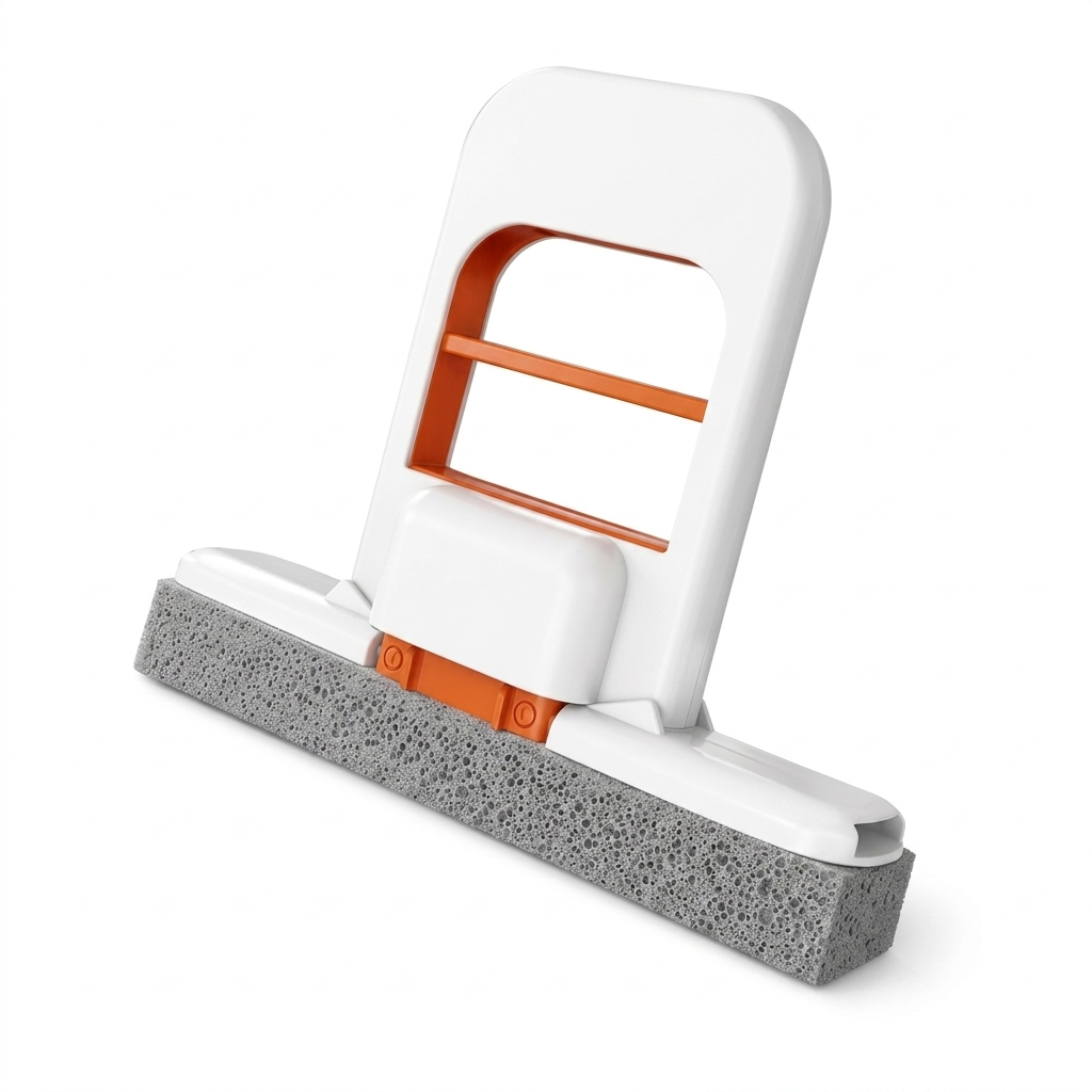Handheld Self-Squeezing Sponge Mop | Compact Surface Wiper for Kitchen Countertops & Mirrors